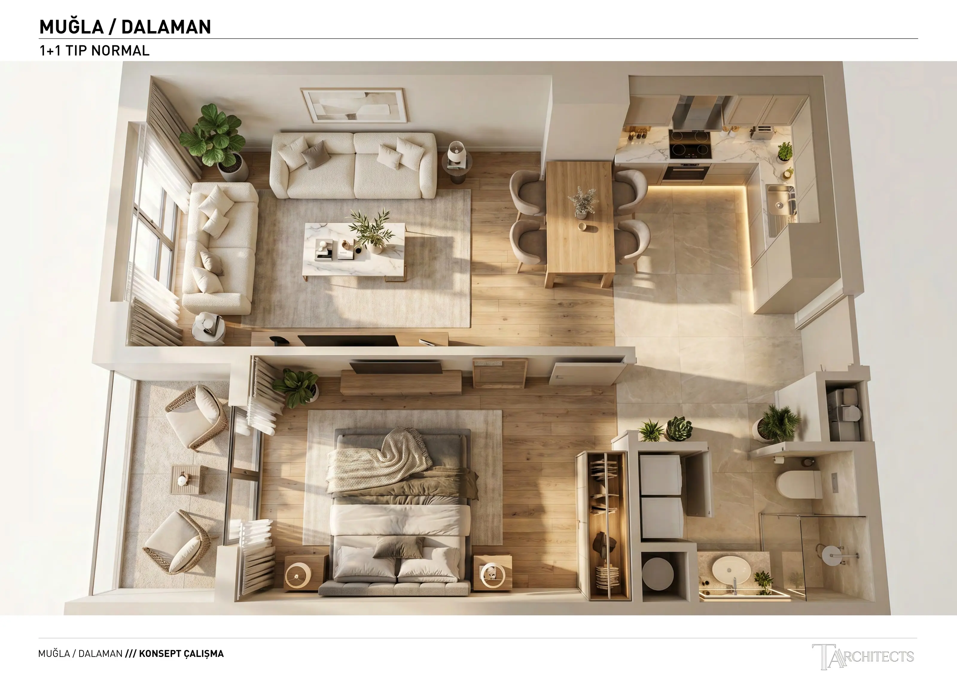 1+1 Standard Residence · 43.16 m²